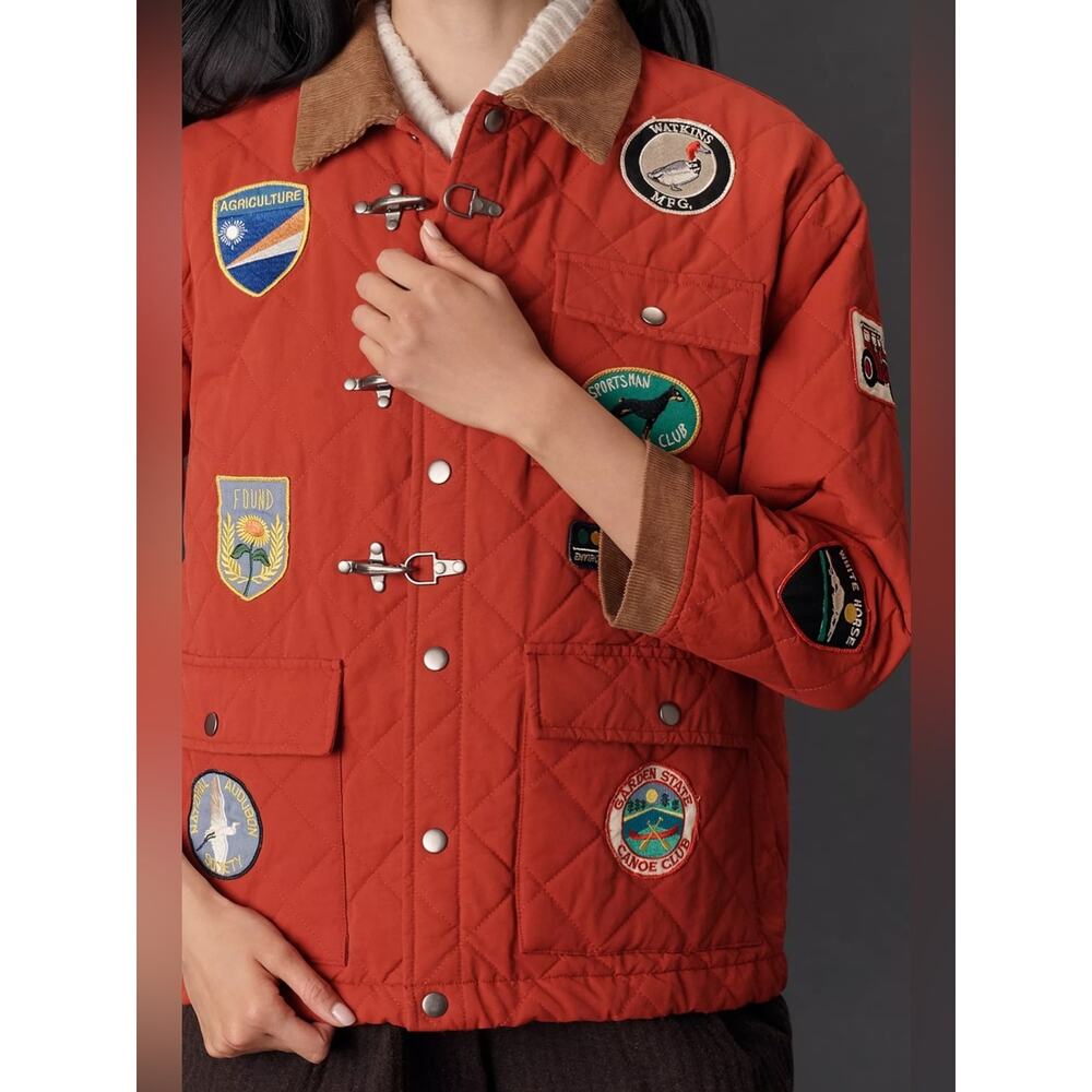 FOUND Farmstead Quilt Patch Jacket - Picture 3 of 7